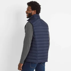 North Mens RDS Certified Down Gilet - Dark Indigo