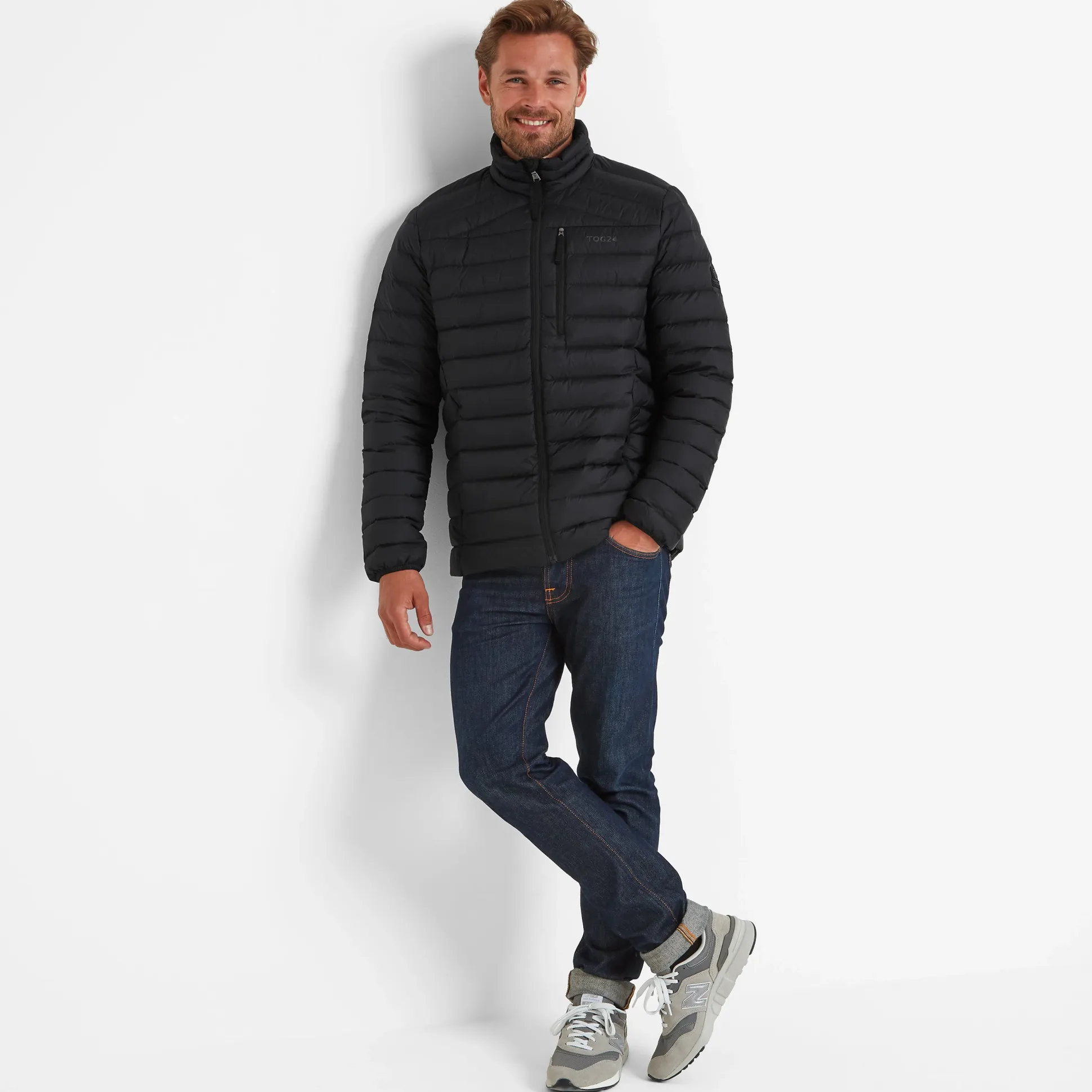 North Mens RDS Certified Down Jacket - Black