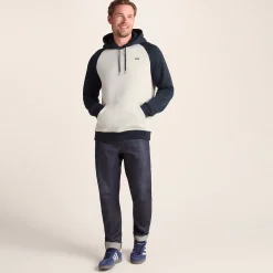Noston Mens Supersoft Raglan Hoody - Dark Indigo
