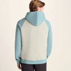 Noston Mens Supersoft Raglan Hoody - Summer Sky