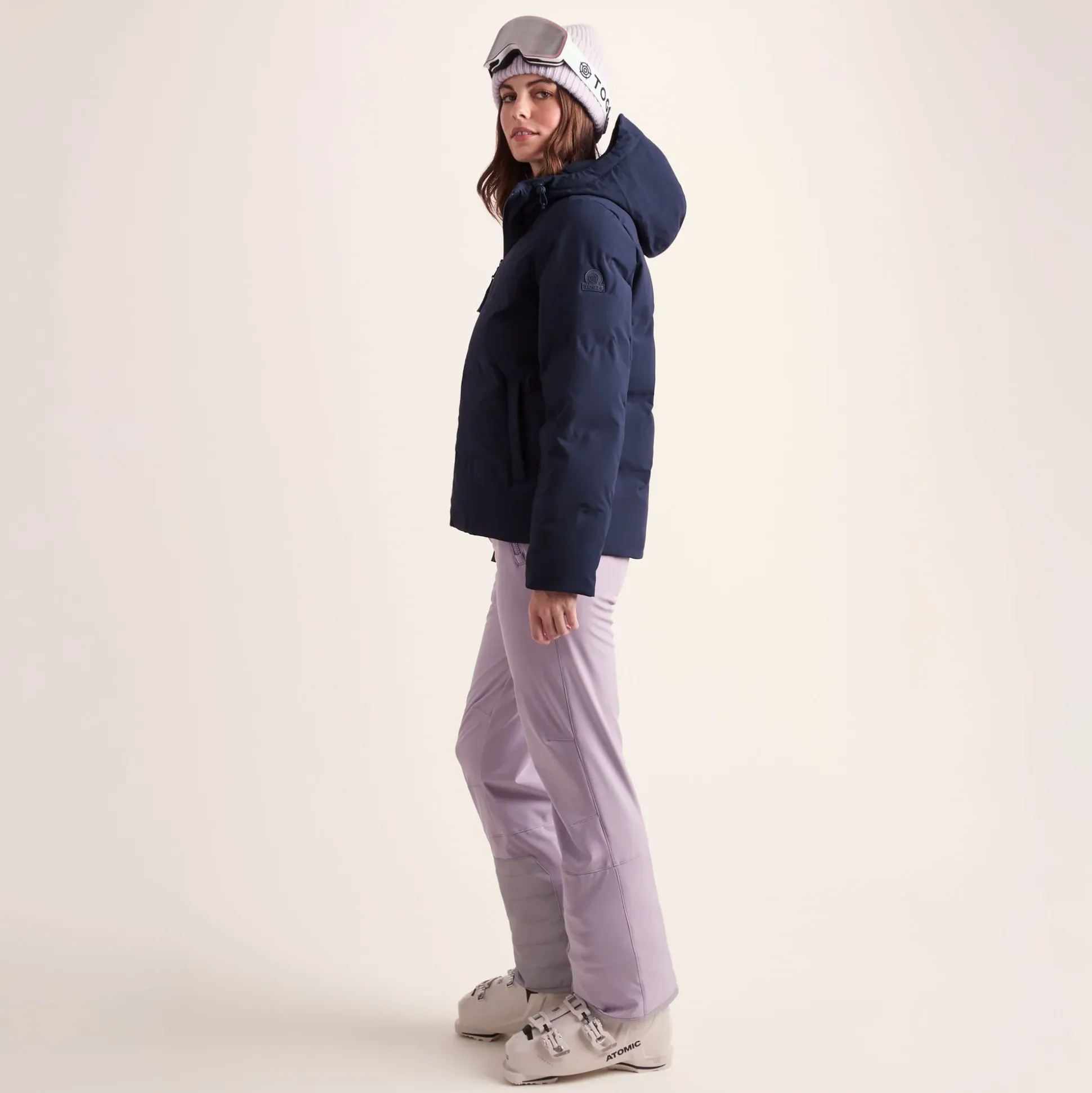 Orelle Womens Insulated Ski Jacket - Oxford Blue