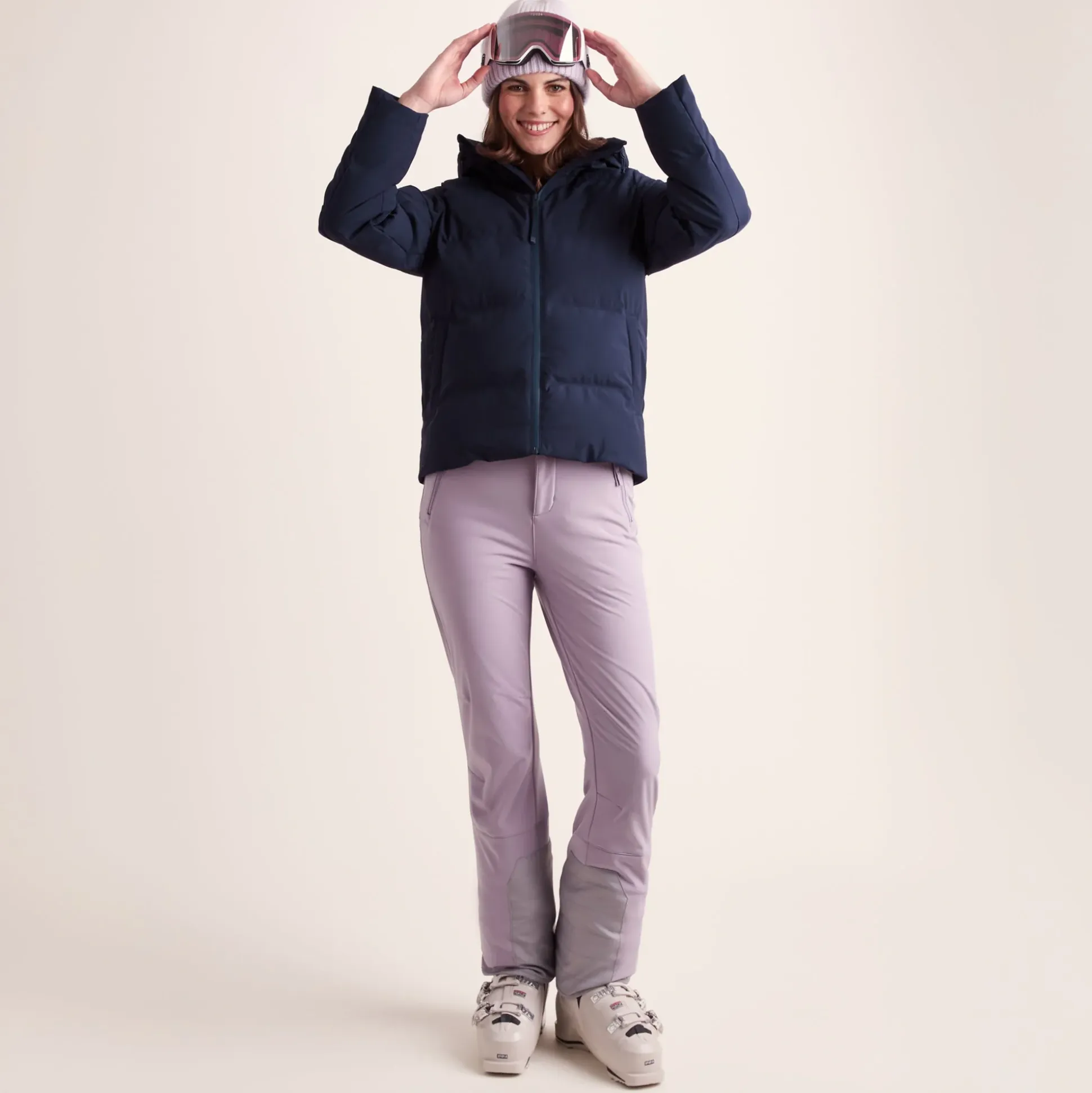 Orelle Womens Insulated Ski Jacket - Oxford Blue