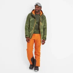 Palisade Mens Ski Jacket - Khaki Pixel Camo
