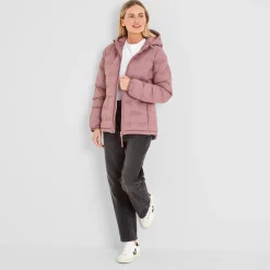 Palmer Womens Shower Resistant Insulated Jacket - Mauve