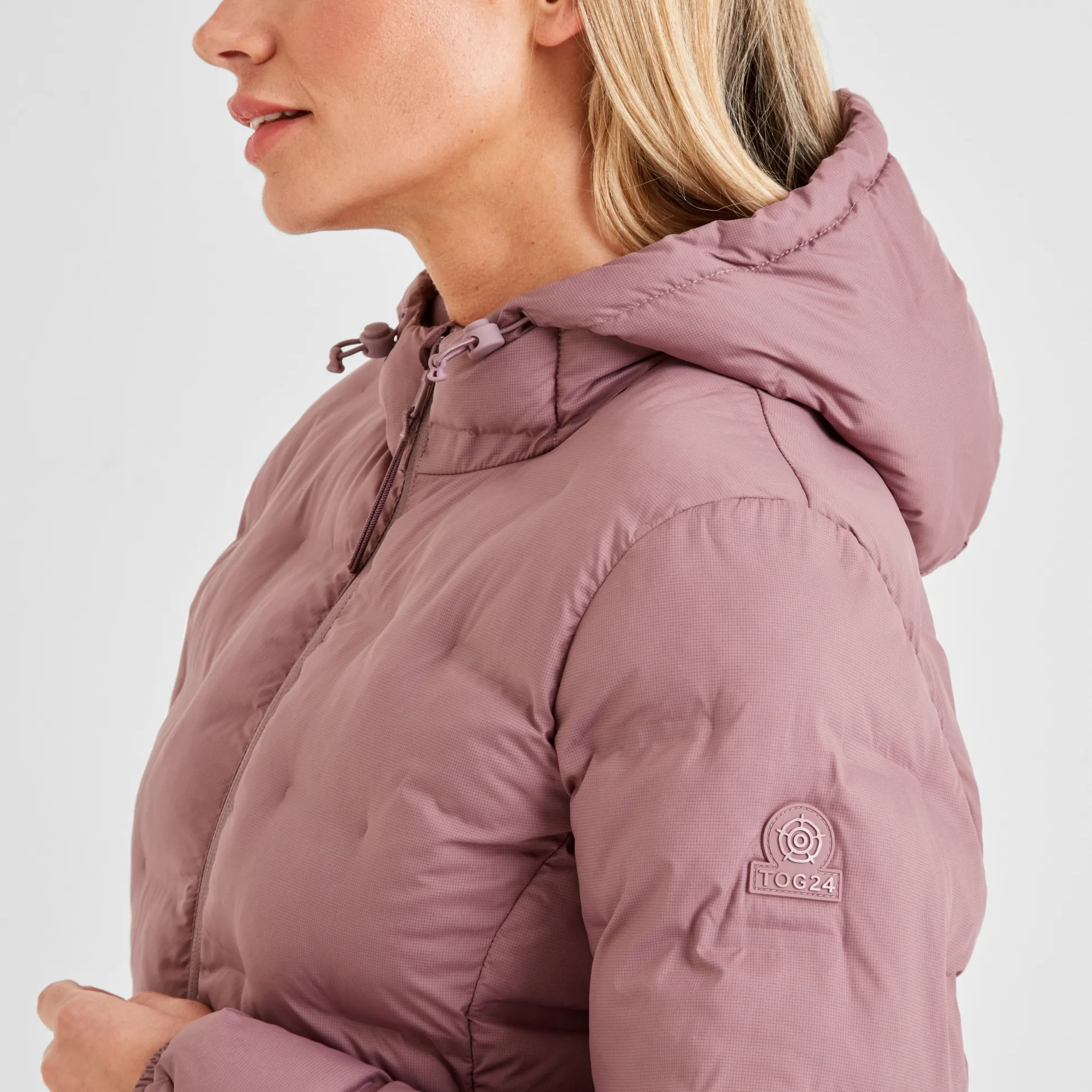 Palmer Womens Shower Resistant Insulated Jacket - Mauve