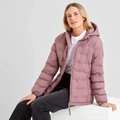 Palmer Womens Shower Resistant Insulated Jacket - Mauve