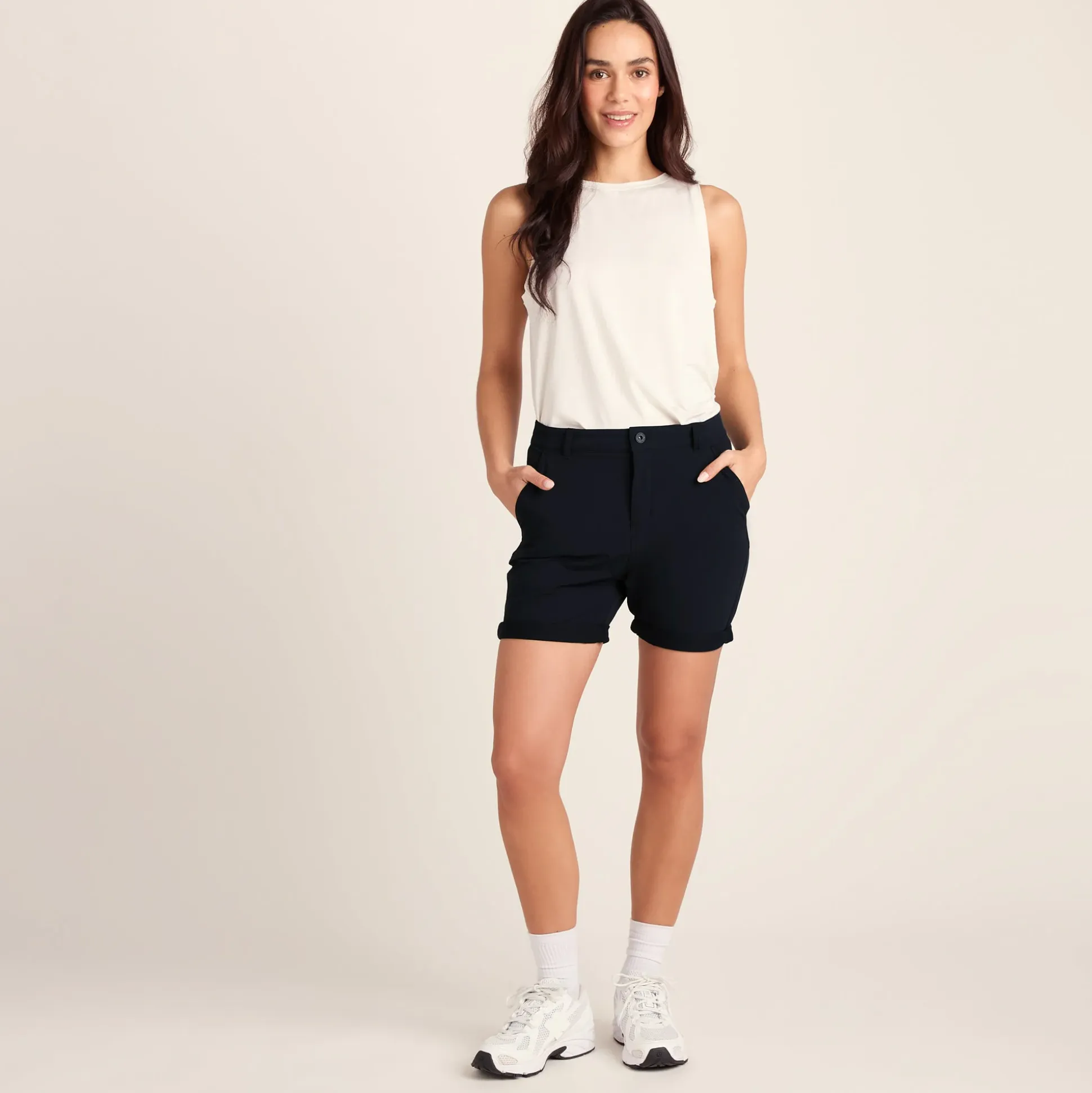 Path Womens Performance Shorts - Black