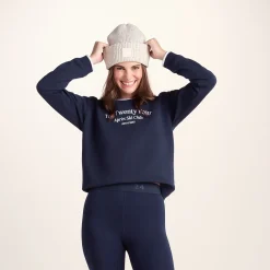 Peggy Womens Supersoft Sweat - Oxford Blue