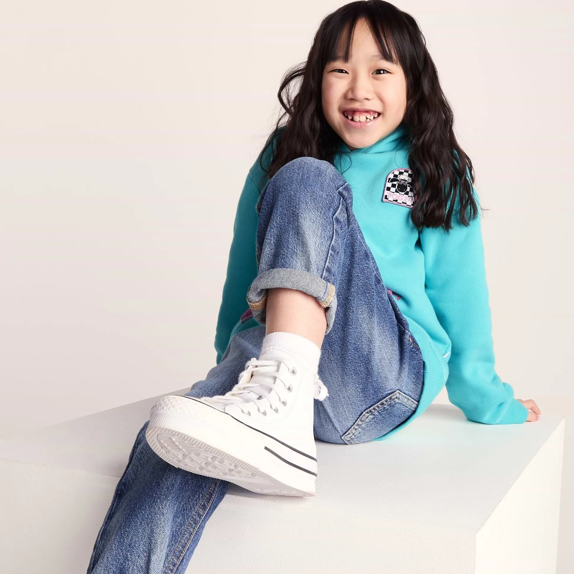 Pelibuey Kids Shaun the Sheep Hoody - Bubblegum Blue