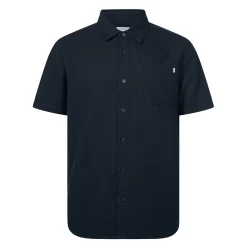 Preston Mens 100% Cotton Supersoft Short Sleeve Shirt - Indigo