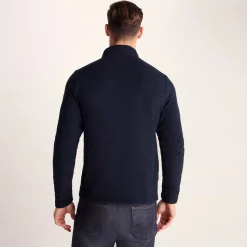 Revive Mens Fleece Jacket - Dark Indigo