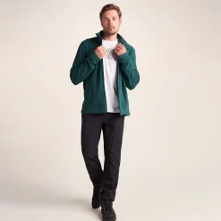 Revive Mens Fleece Jacket - Dark Turquoise