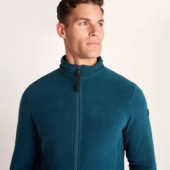 Revive Mens Fleece Jacket - Petrol Green