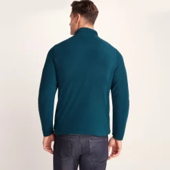 Revive Mens Fleece Jacket - Petrol Green