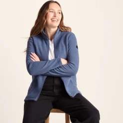 Revive Womens Fleece Jacket - Smokey Blue