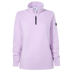 Revive Womens Quarter Zip Fleece - Lilac Blossom