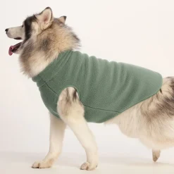Rover Sherpa Dog Coat L - Light Forest