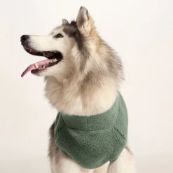 Rover Sherpa Dog Coat L - Light Forest