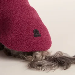 Rover Sherpa Dog Coat XS - Washed Burgundy