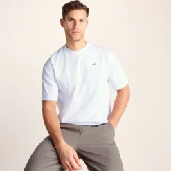 Saloon Mens Relaxed Fit Premium Supersoft T-Shirt - Optic White