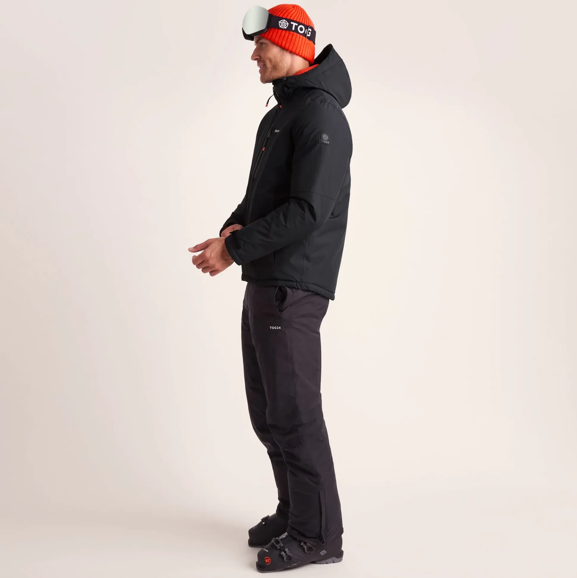 Samoens Mens Waterproof Ski Jacket - Black
