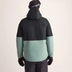 Samoens Mens Waterproof Ski Jacket - Steel Teal/Black