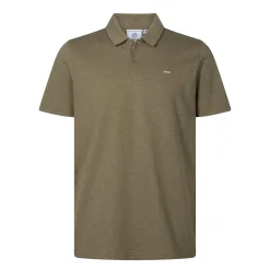 Sawyer Mens 100% Cotton Jersey Polo Shirt - Mushroom