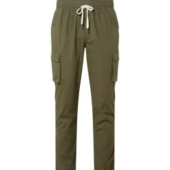 Silas Mens Cargo Trousers - Khaki