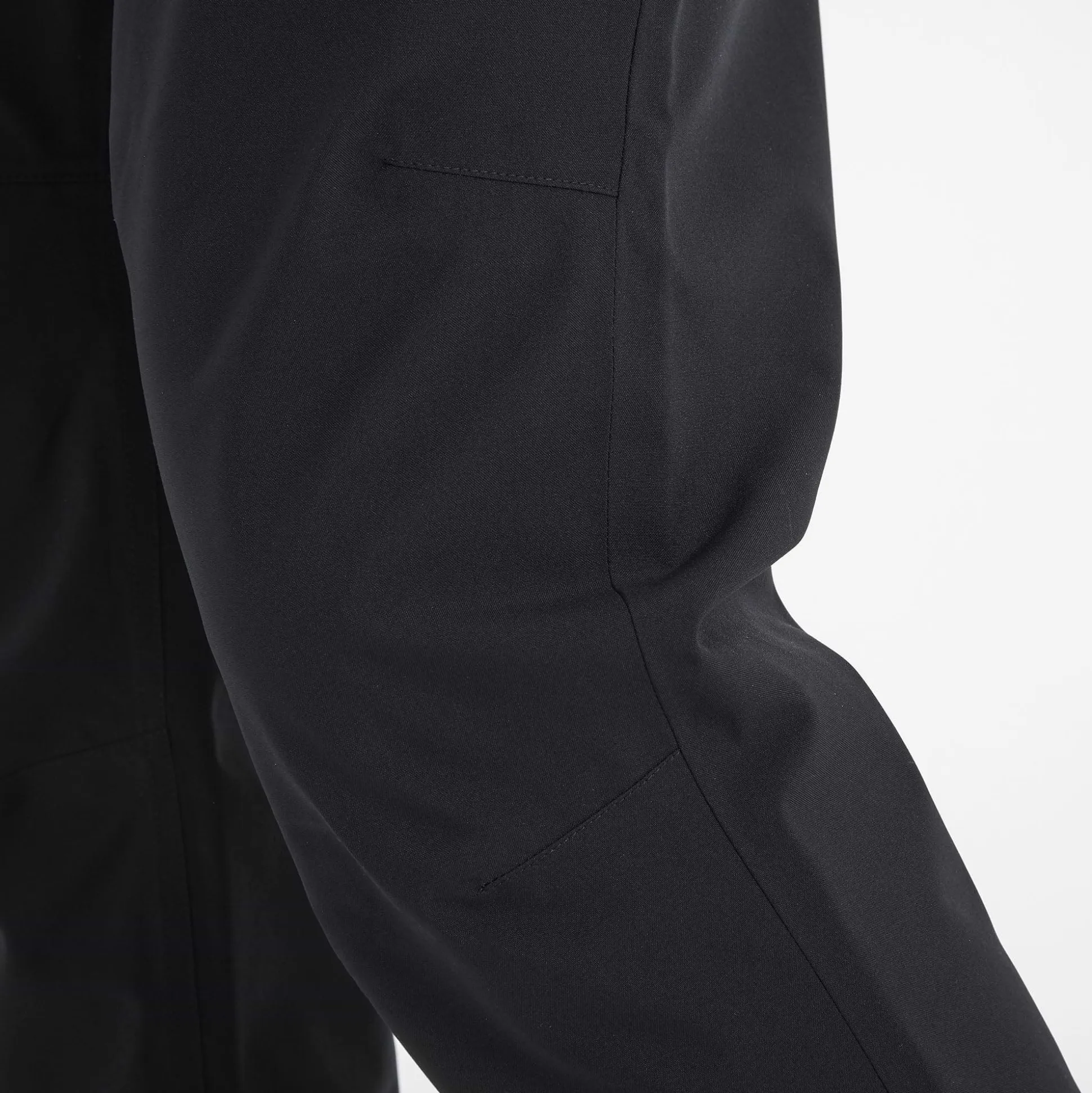 Silsden Mens Waterproof Trousers Long - Black