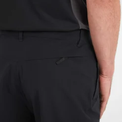 Silsden Mens Waterproof Trousers Long - Black
