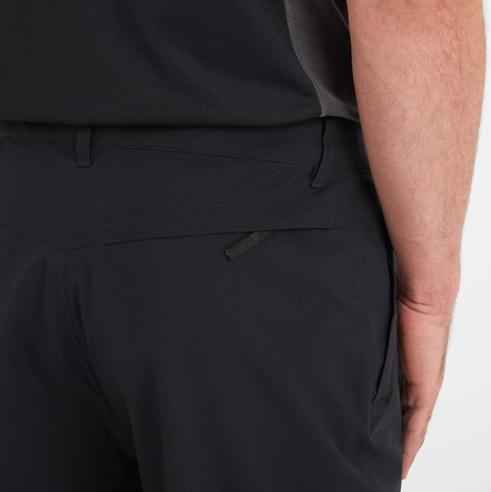 Silsden Mens Waterproof Trousers Long - Black