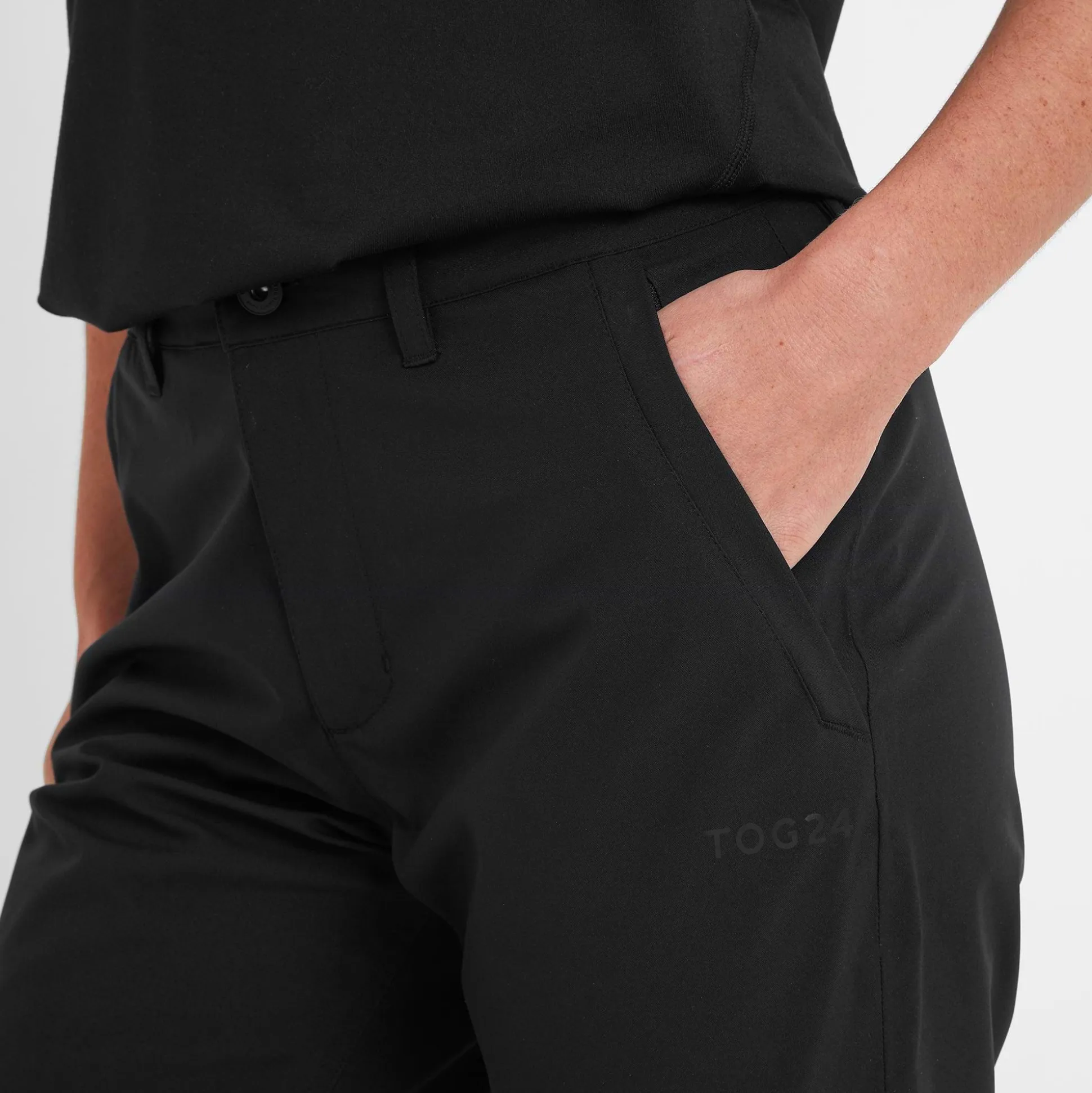 Silsden Womens Waterproof Trousers Long - Black