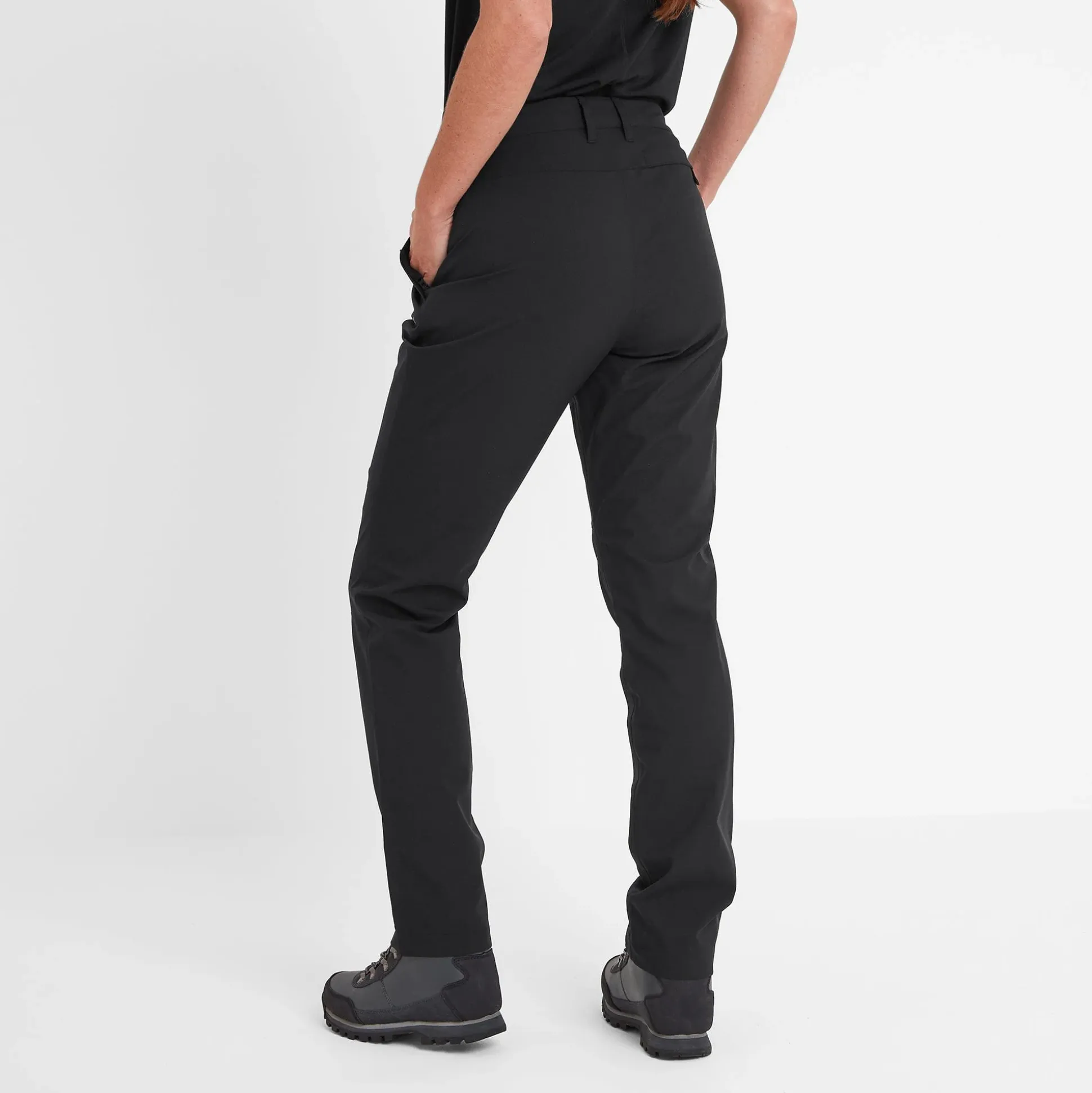Silsden Womens Waterproof Trousers Short - Black