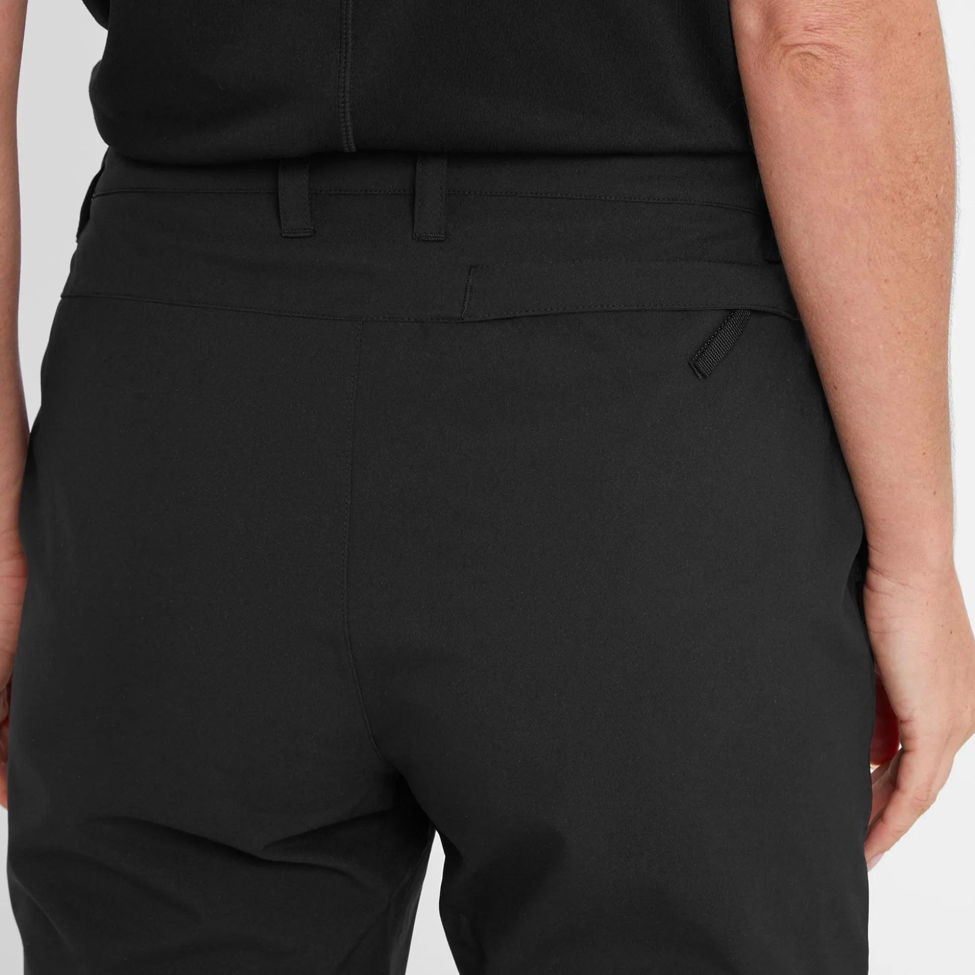 Silsden Womens Waterproof Trousers Short - Black