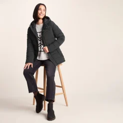 Sleight Womens Short Insulated Parka - Black