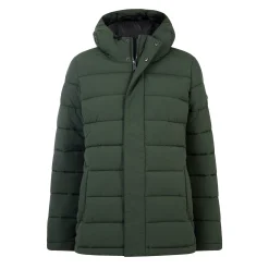 Sleight Womens Short Insulated Parka - Dark Green