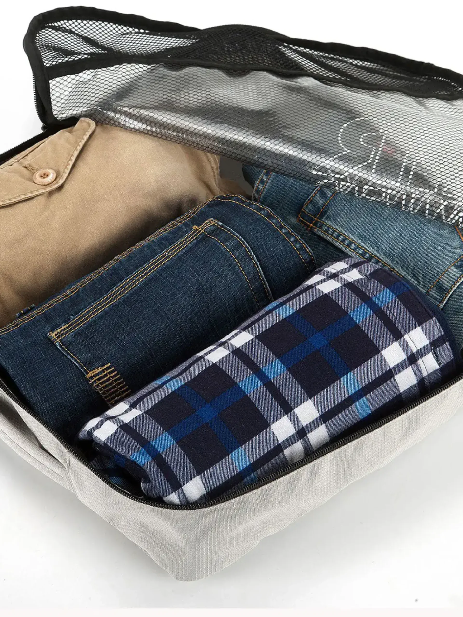 SnoKart Airliner Packing Cubes - Grey