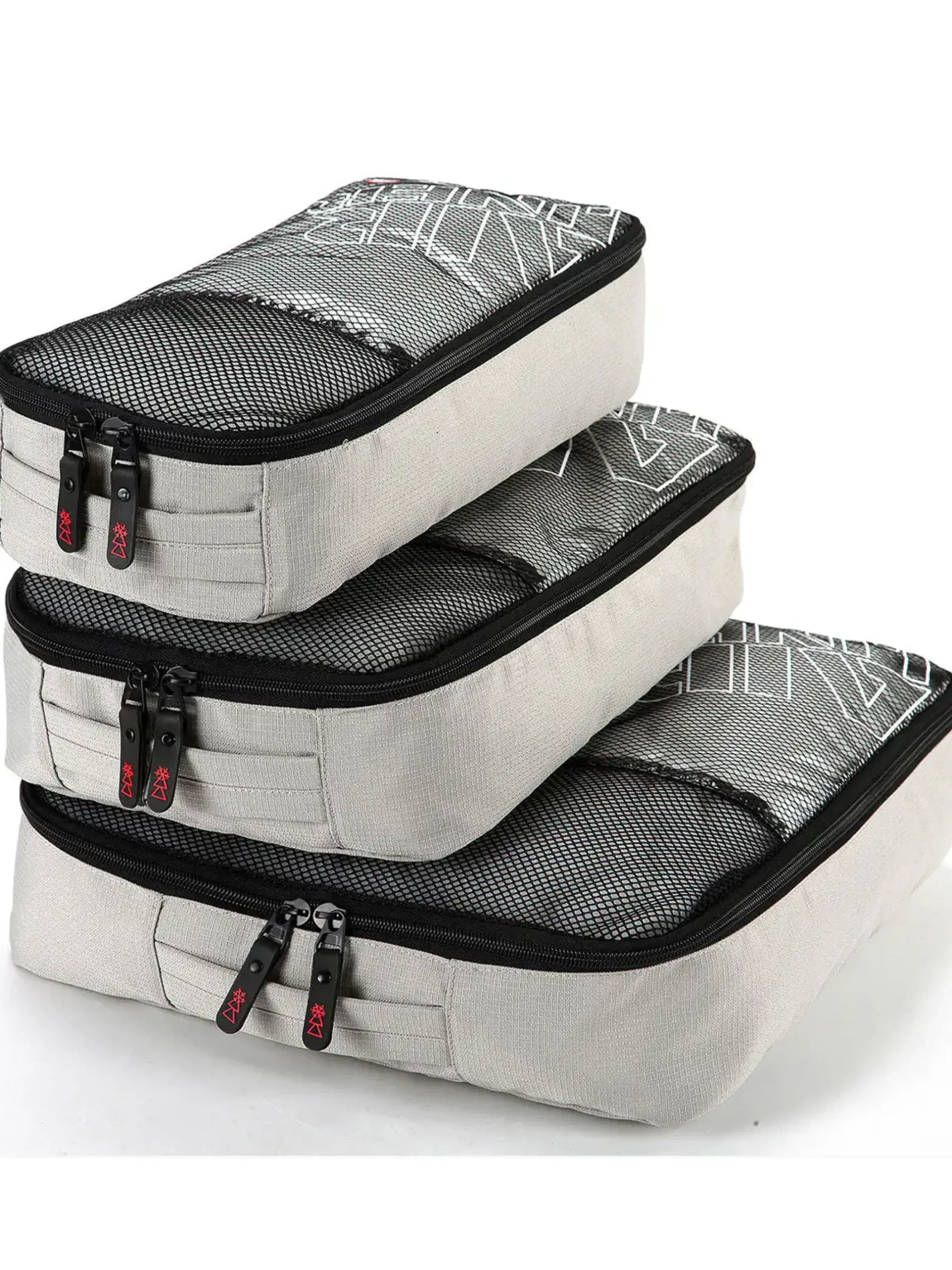 SnoKart Airliner Packing Cubes - Grey