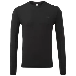 Snowdon Mens Thermal Crew Neck Base Layer - Black