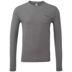 Snowdon Mens Thermal Crew Neck Base Layer - Grey Marl