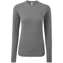 Snowdon Womens Thermal Crew Neck Base Layer - Grey Marl