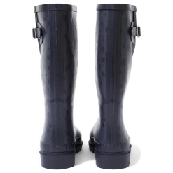 Splash Womens Wellies - Washed Blue Dalmation