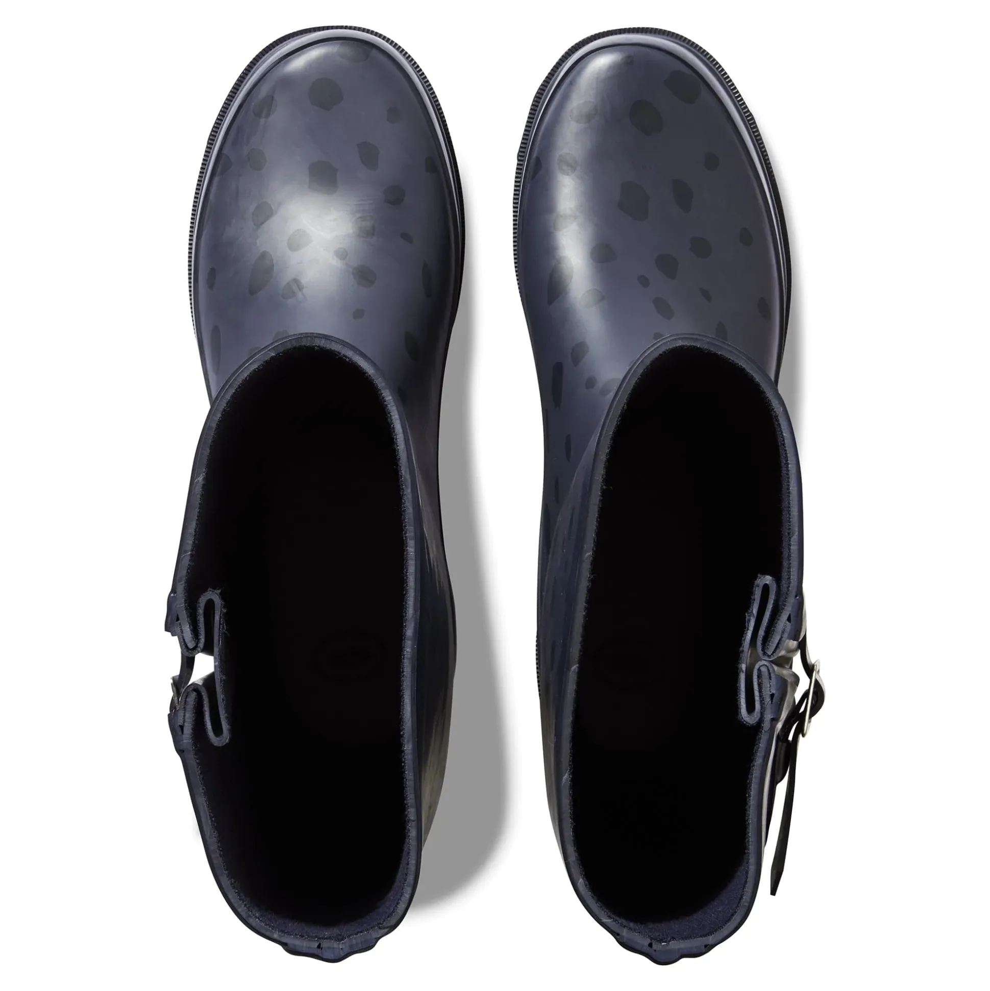 Splash Womens Wellies - Washed Blue Dalmation