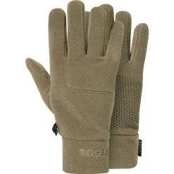 Stride Microfleece Gloves - Khaki