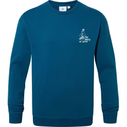 Sunnie Mens Supersoft Hattie Clark Sweatshirt - Deep Sea Blue