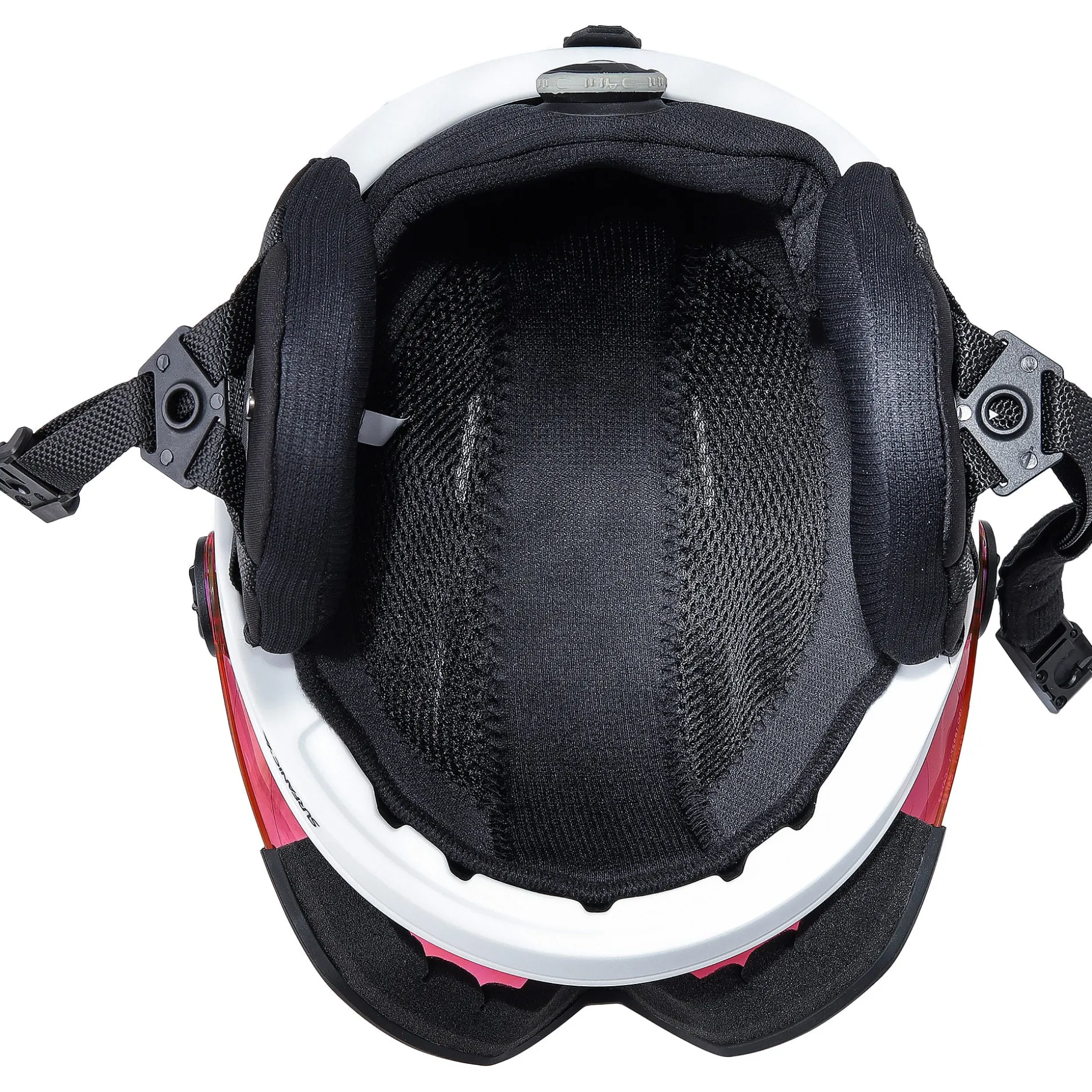 Surfanic Halo Visor Helmet - Optic White