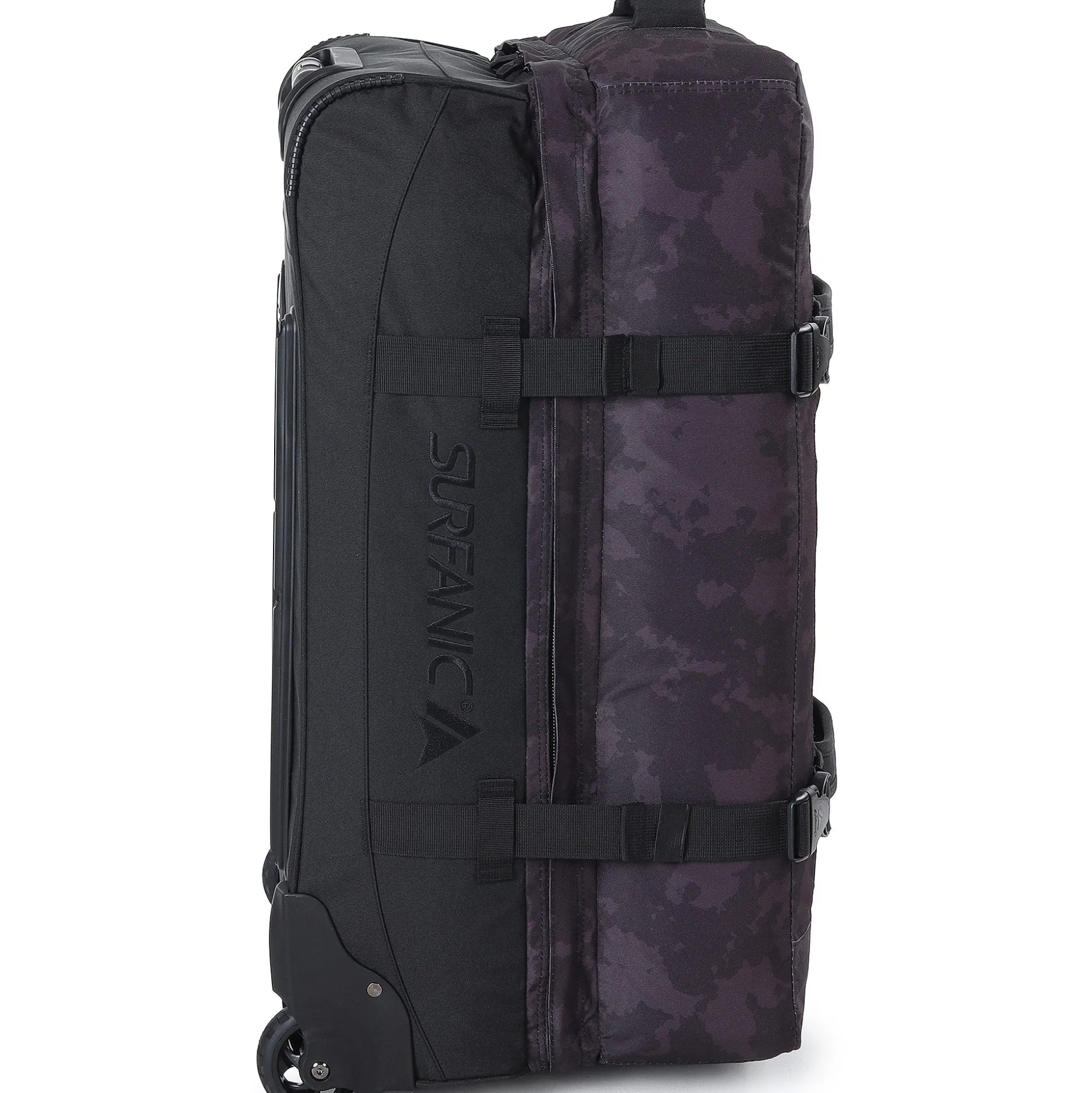 Surfanic Maxim 3.0 120L Roller Bag - Black Map