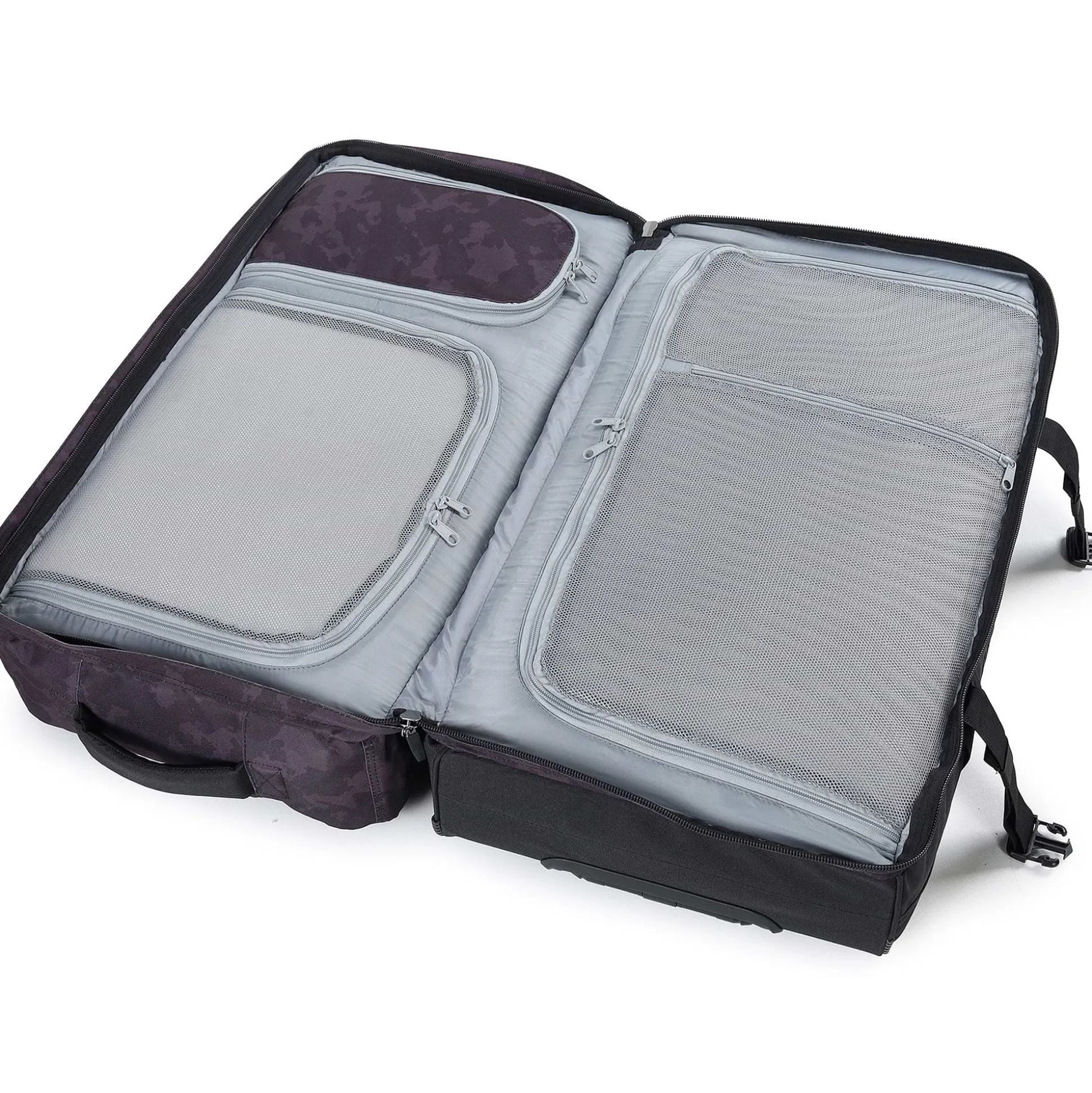 Surfanic Maxim 3.0 120L Roller Bag - Black Map