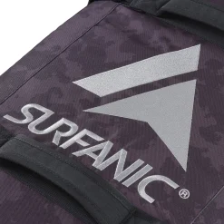 Surfanic Maxim 3.0 120L Roller Bag - Black Map