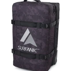 Surfanic Maxim 3.0 120L Roller Bag - Black Map